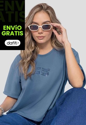 Camiseta Mujer Azul Indigo Mp 114379 MP