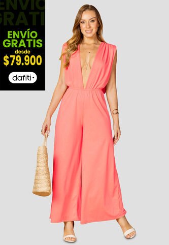 Enterizo Largo Mujer Salmon Mp 110431 MP