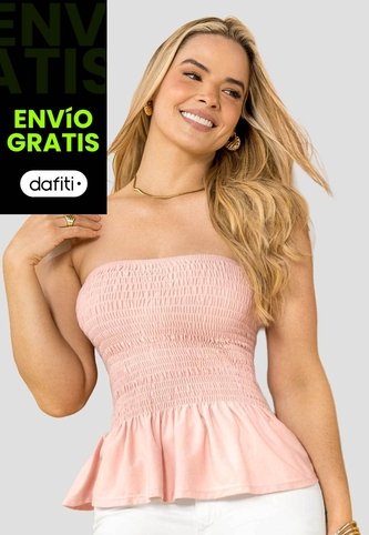 Blusa Mujer Rosa Polvo Mp 114228 MP
