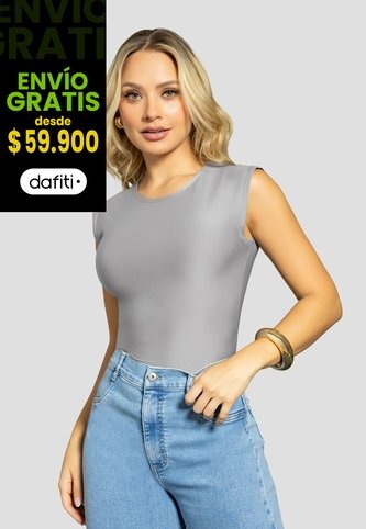 Blusa Mujer Gris Claro Mp 112213 MP