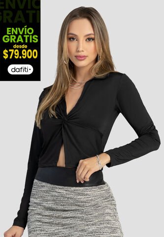 Blusa Mujer Negro Mp 104025 MP
