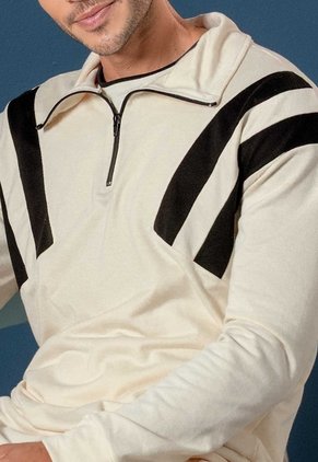 Buzo Hombre Crema Mp 114492