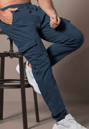 Jogger Hombre Azul Profundo Mp 59223
