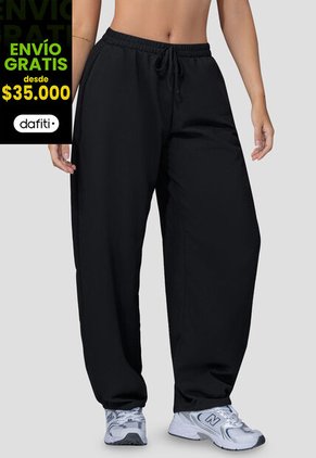 Pantalón Mujer Negro Mp 110274