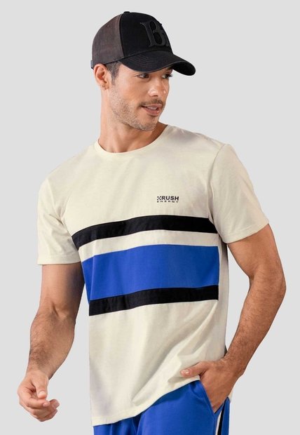 Camiseta Hombre Crema Mp 114489