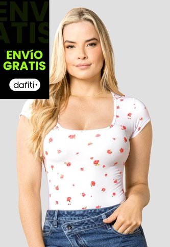 Body Mujer Estampado Mp 114422 MP