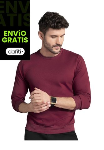 Buzo Hombre Merlot Mp 86579 MP