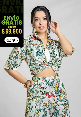 Camisa Mujer Estampado Mp 111777 MP