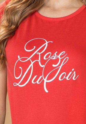 Camiseta Mujer Rojo Mp 114225