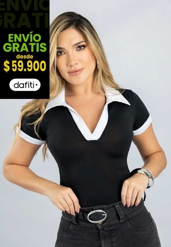 Polo Mujer Negro Mp 111394 MP