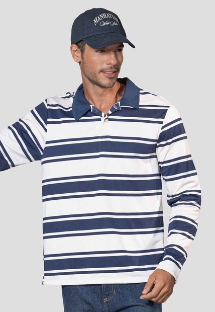 Camibuzo Hombre Estampado Mp 114496