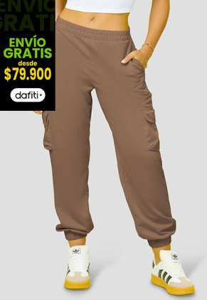 Jogger Mujer Chocolate Mp 108116