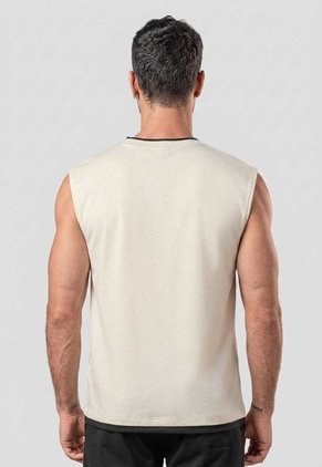 Camisilla Hombre Crema Mp 114490