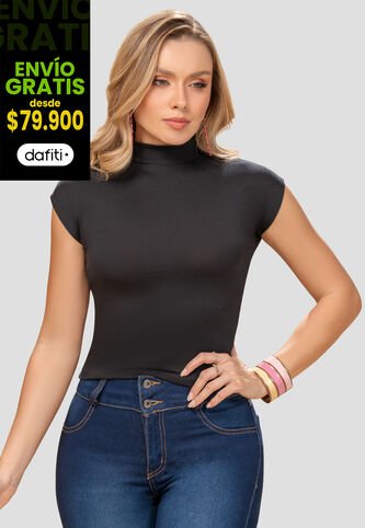 Blusa Mujer Negro Mp 102963 MP