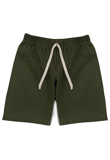 Bermuda Infantil Verde Militar Mp 79808