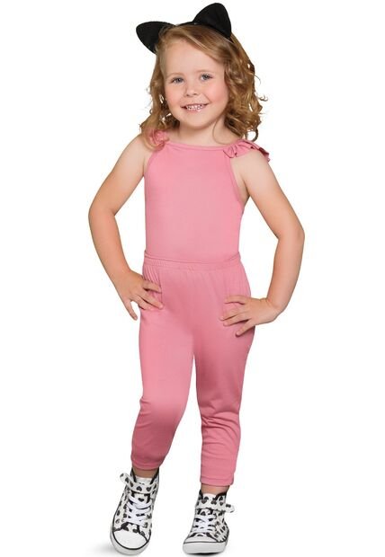 Enterizo Para Niña Palo De Rosa MP