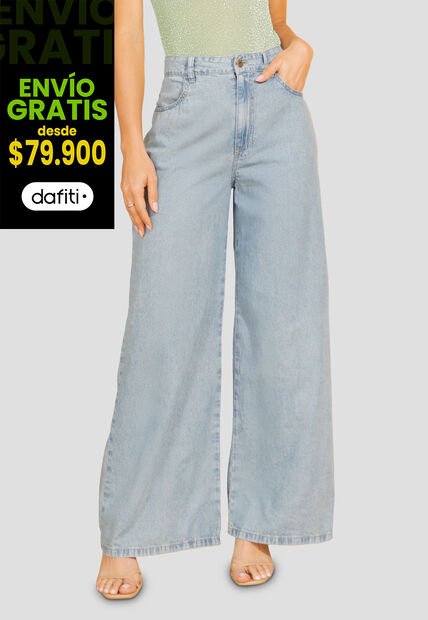 Jean Mujer Azul Claro Mp 107889