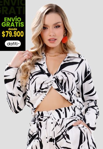 Blusa Mujer Estampado Mp 102976 MP