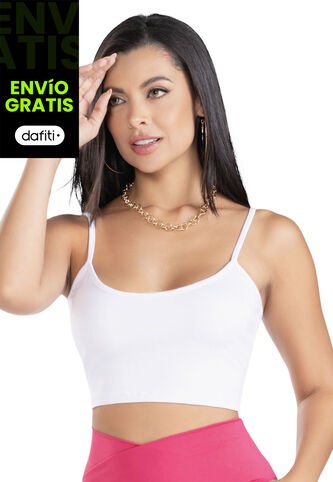 Crop Top Mujer Blanco Mp 100229 MP