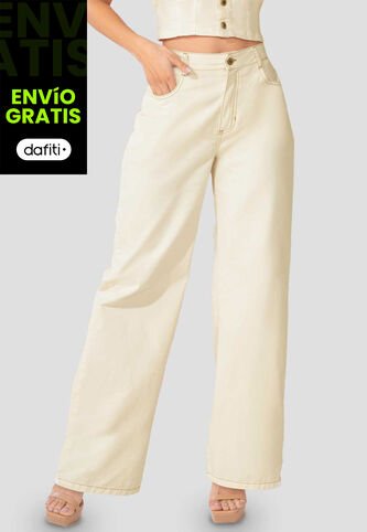 Jean Mujer Blanco Mp 100309 MP