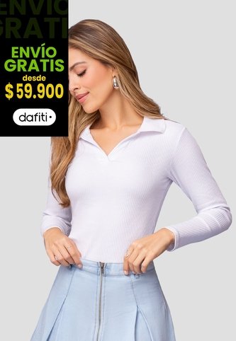 Camibuzo Mujer Blanco Mp 110850 MP