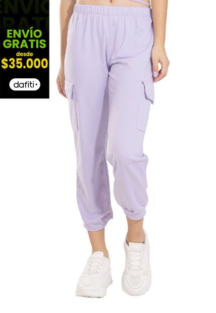 Jogger Infantil Femenino Lila Mp 1945