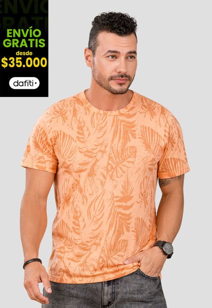 Camiseta Hombre Estampado Mp 105409