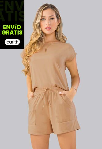 Conjunto Mujer Amarillo Mp 102318 MP