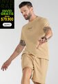 Camiseta Hombre Beige Mp 100495 de MP