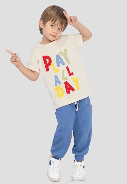 Conjunto Niños Infantil Bicolor Mp 111168