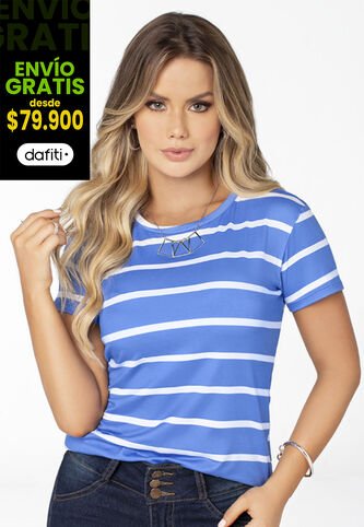 Camiseta Mujer Multicolor Mp 6117 MP