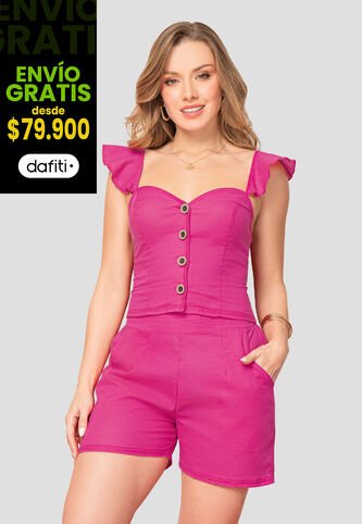 Conjunto Mujer Magenta Vivo Mp 107849 MP