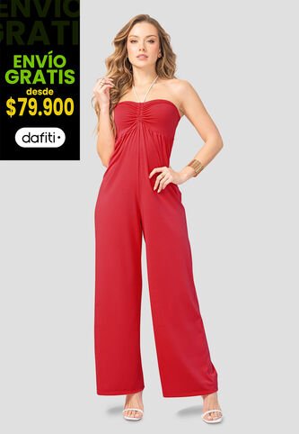 Enterizo Largo Mujer Rojo Mp 106976 MP