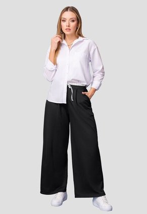 Pantalón Mujer Negro Mp 112040