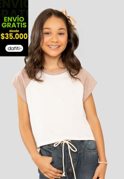 Camiseta Niñas Infantil PX2 Multicolor Mp 107254