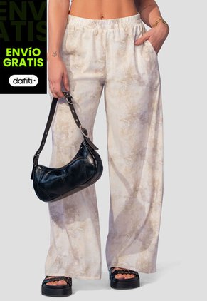 Pantalón Mujer Estampado Mp 107883