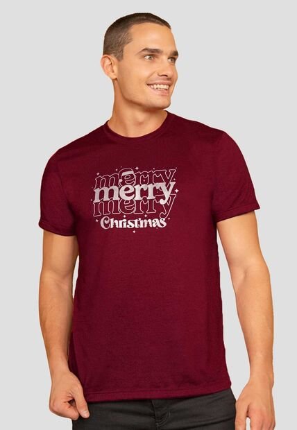 Camiseta Hombre Merlot Mp 112806