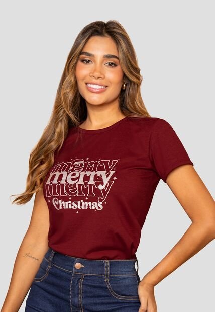 Camiseta Mujer Merlot Mp 112387