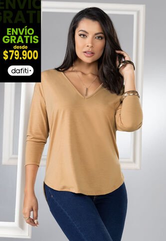Camiseta Mujer Caramelo Mp 16856 MP