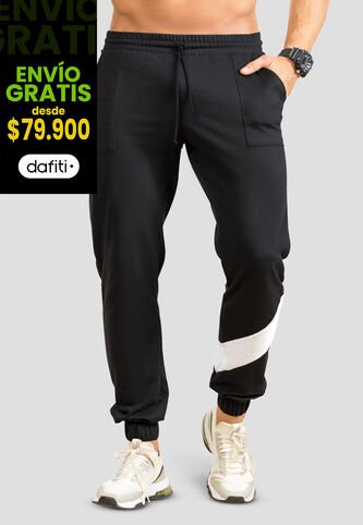 Jogger Hombre Negro Mp 107012 MP