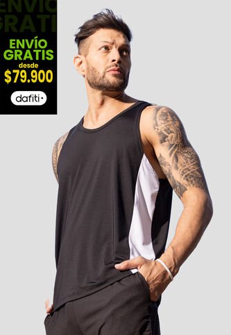 Camisilla Hombre Negro Mp 102573 MP