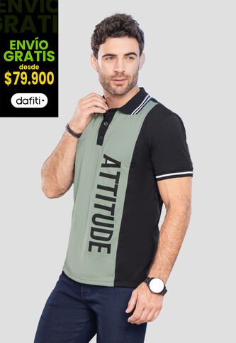 Polo Hombre Multicolor Mp 102566 MP