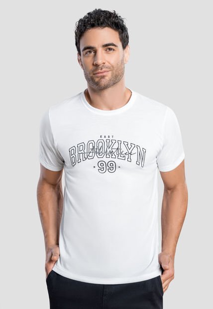 Camiseta Hombre Blanco Mp 104792