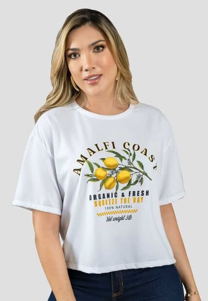 Camiseta Mujer Blanco Mp 111405