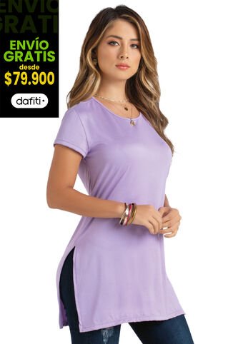 Blusón Mujer Lila Mp 32998 MP