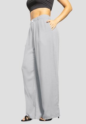 Pantalón Mujer Gris Claro Mp 112221