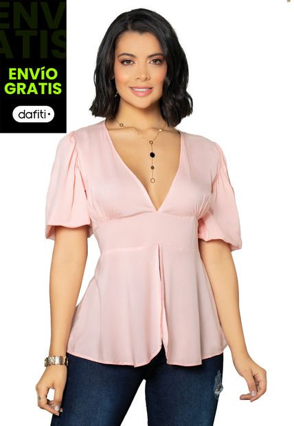 Blusa Mujer Palo De Rosa Mp 7229