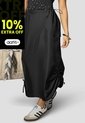 Falda Larga Mujer Negro Mp 114828 de MP
