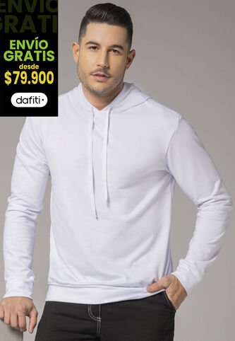 Buzo Hombre Blanco Mp 393 MP