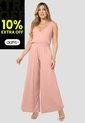 Enterizo Largo Mujer Rosa Polvo Mp 114544 de MP